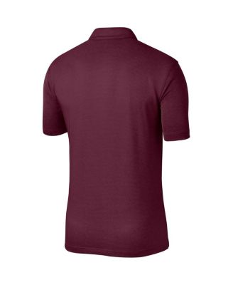 Мужское спортивное поло Nike темно-бордового цвета Minnesota Golden Gophers 2020, представленное тренерами в начале сезона.