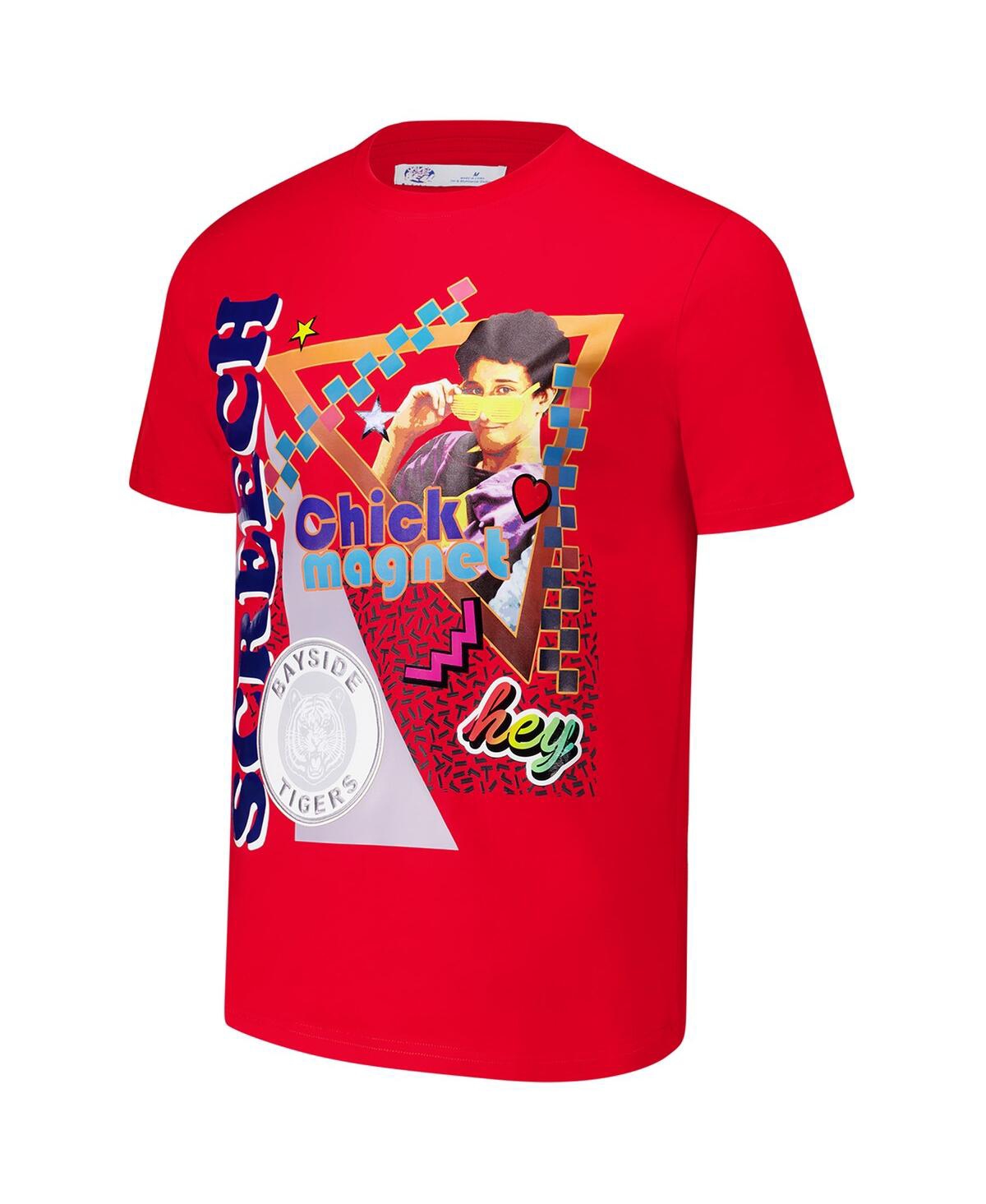 Freeze Max Men's Red Saved By The Bell Screech T-shirt In Red