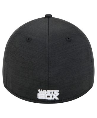 Men's Black Chicago White Sox Tech 39THIRTY Flex Hat