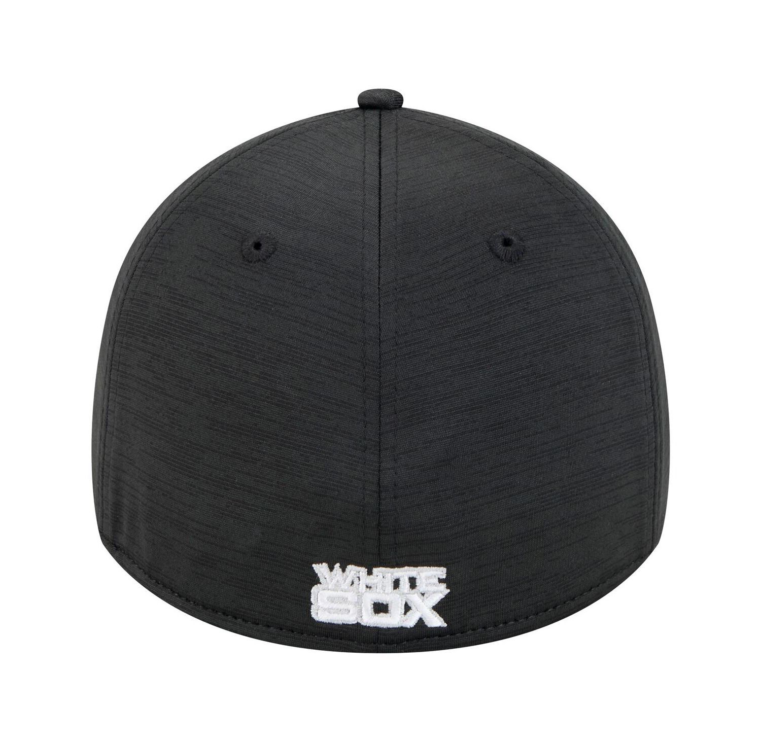 Men's Black Chicago White Sox Tech 39THIRTY Flex Hat