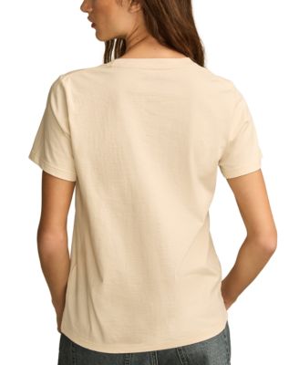 Женская хлопковая футболка с Минни Маус Lucky от бренда Lucky