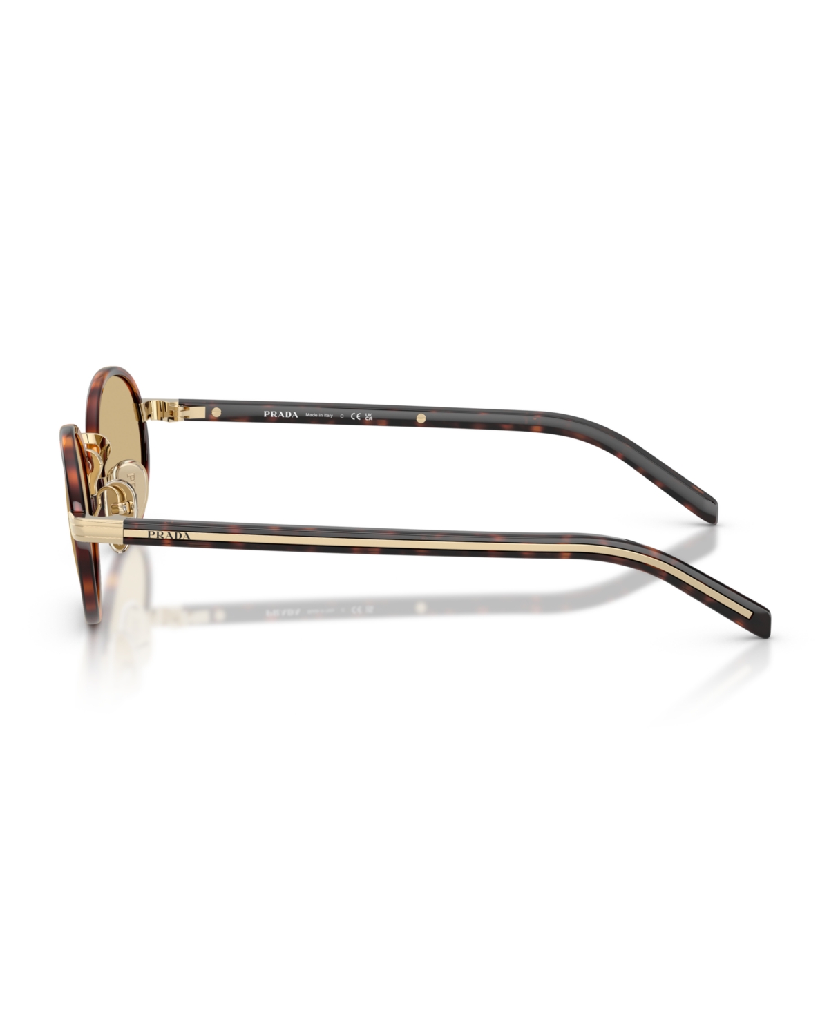 Prada Woman Sunglass Pr B56s In Root Tortoise