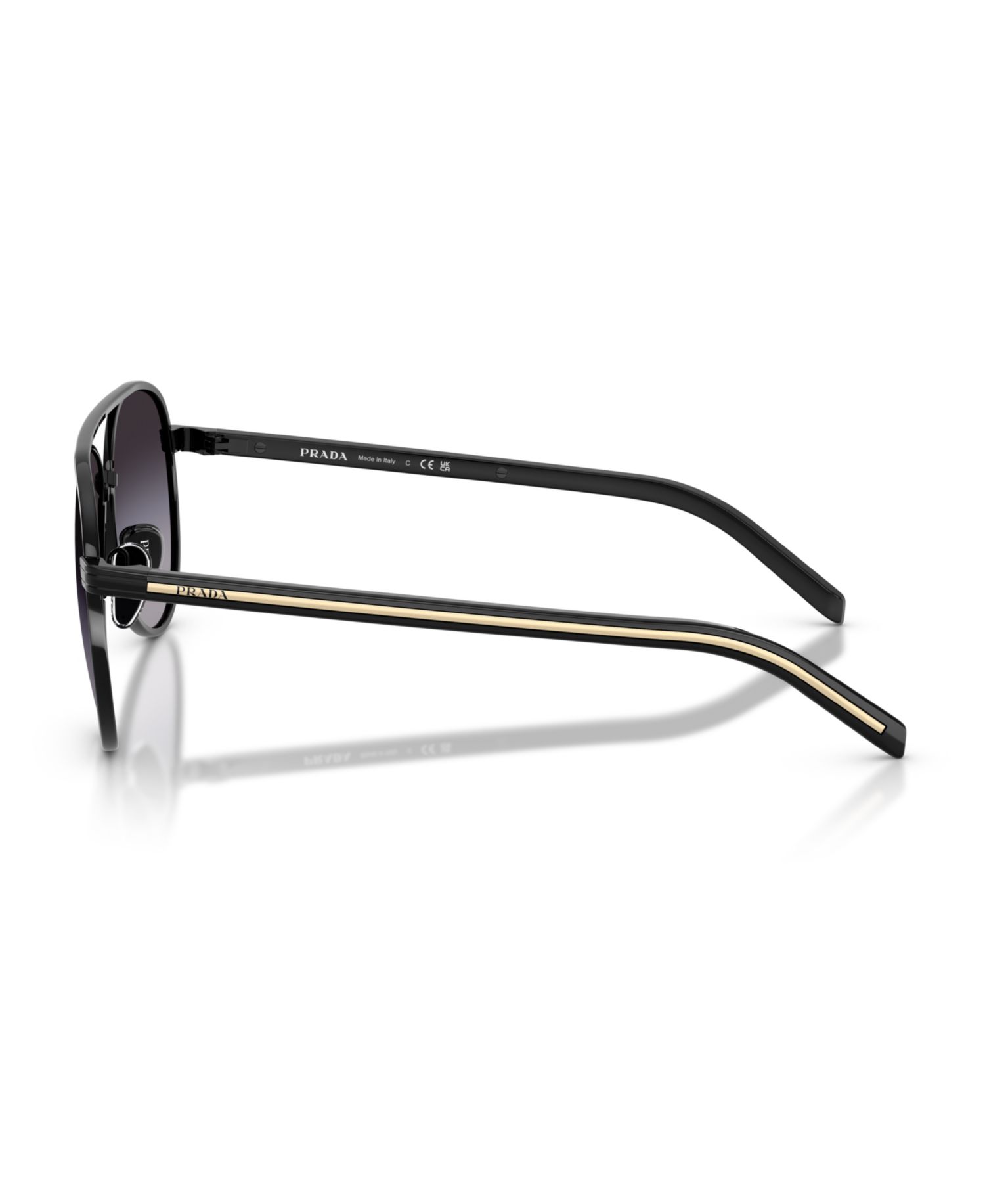 Women's Large Pilot Aviator Sunglasses, PRB57S