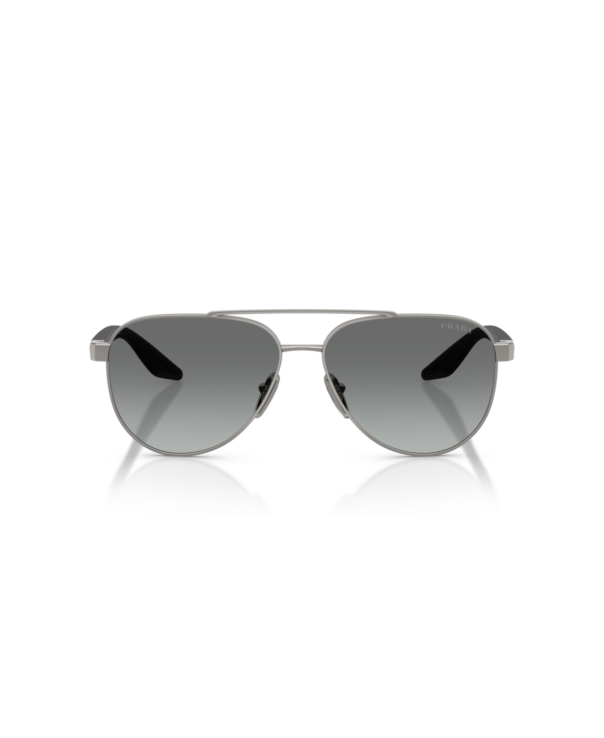 Prada Men's Large Sunglasses, Ps A52s In Gunmetal