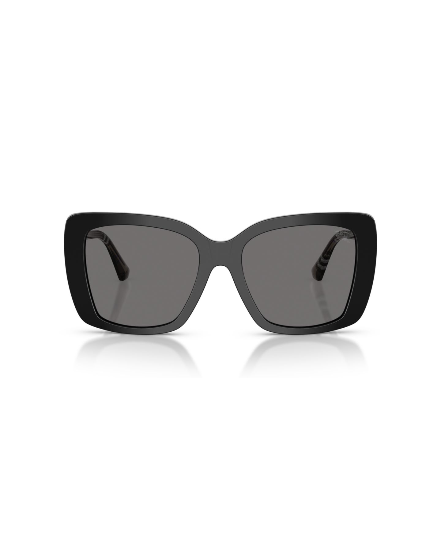 Женские солнцезащитные очки Burberry Polarized Sunglasses, BE4456, цвет: Чёрный — фото 6