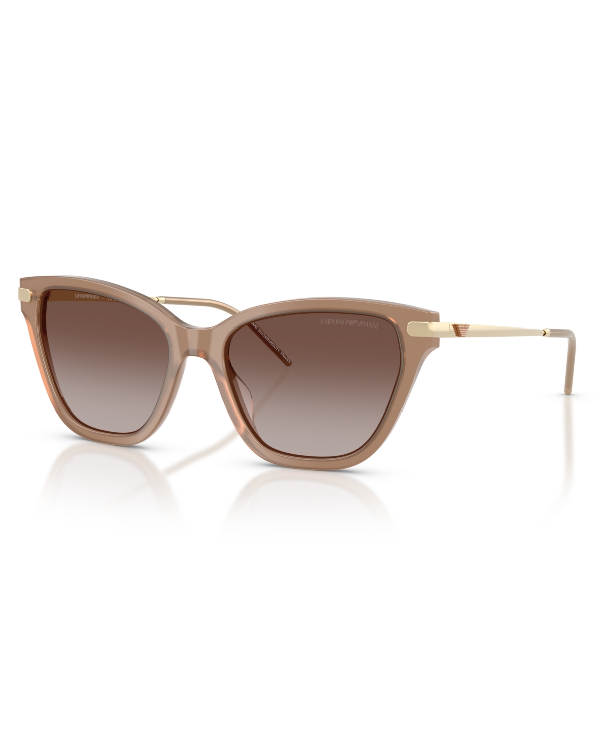 Emporio Armani Women's Large Sunglasses, Ea4251 In Shiny Opal Tundra