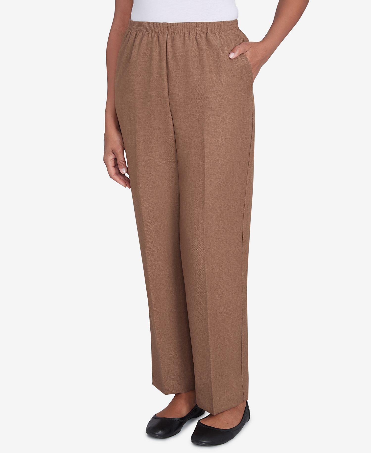 Women's Classic Textured Proportioned Medium Pant