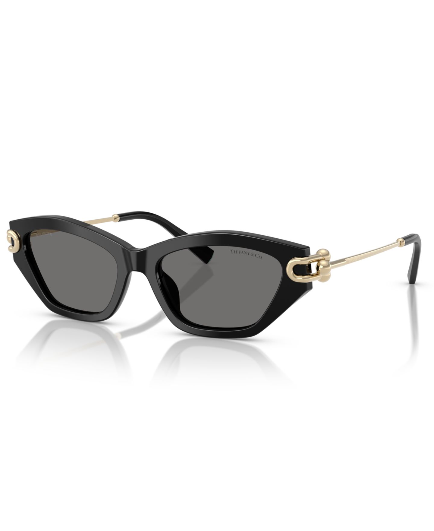 Женские солнцезащитные очки Tiffany & Co. Polarized Sunglasses, TF4231U, цвет: Чёрный — фото 1