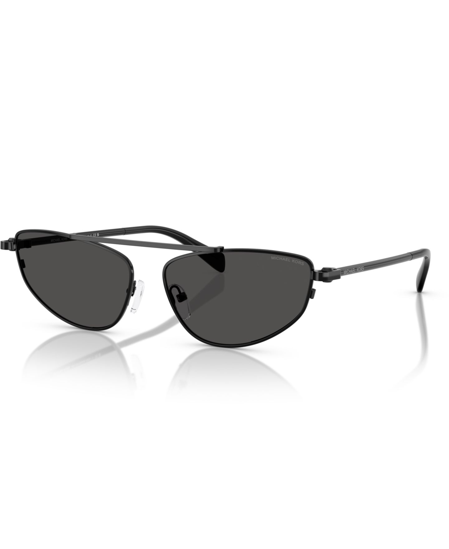 Женские солнцезащитные очки Michael Kors Buenos Aires Sunglasses, MK1164, цвет: Чёрный блестящий — фото 1