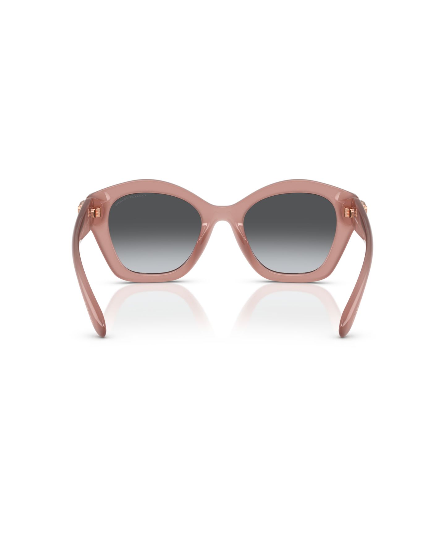 Женские солнцезащитные очки COACH Polarized Sunglasses, CAD31 HC8421U, цвет: Светло-бежевый — фото 3