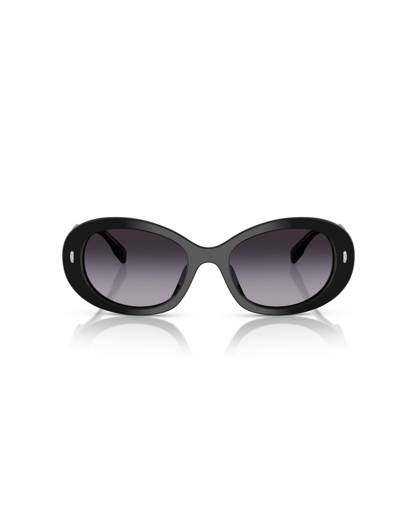 Женские солнцезащитные очки Tory Burch Standard Sunglasses, TY7214U, цвет: Чёрный — фото 4
