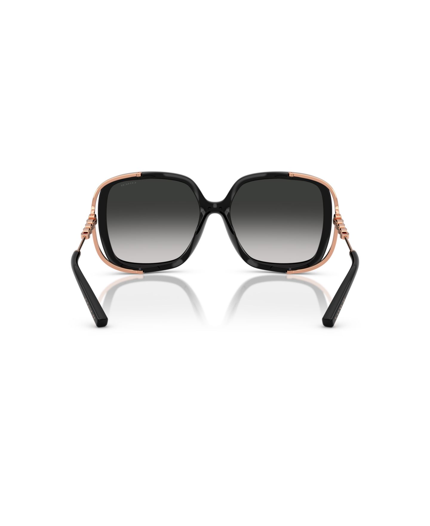 Женские солнцезащитные очки COACH Large Sunglasses, CAD80 HC8423U, цвет: Чёрный — фото 5