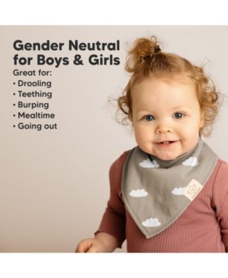 8pk Baby Bandana Bibs, Baby Drool Bibs for Baby Girl, Boy, Baby Bibs for Infant, Newborn