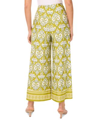 Женский топ и брюки с V-образным вырезом и принтом от Sam & Jess