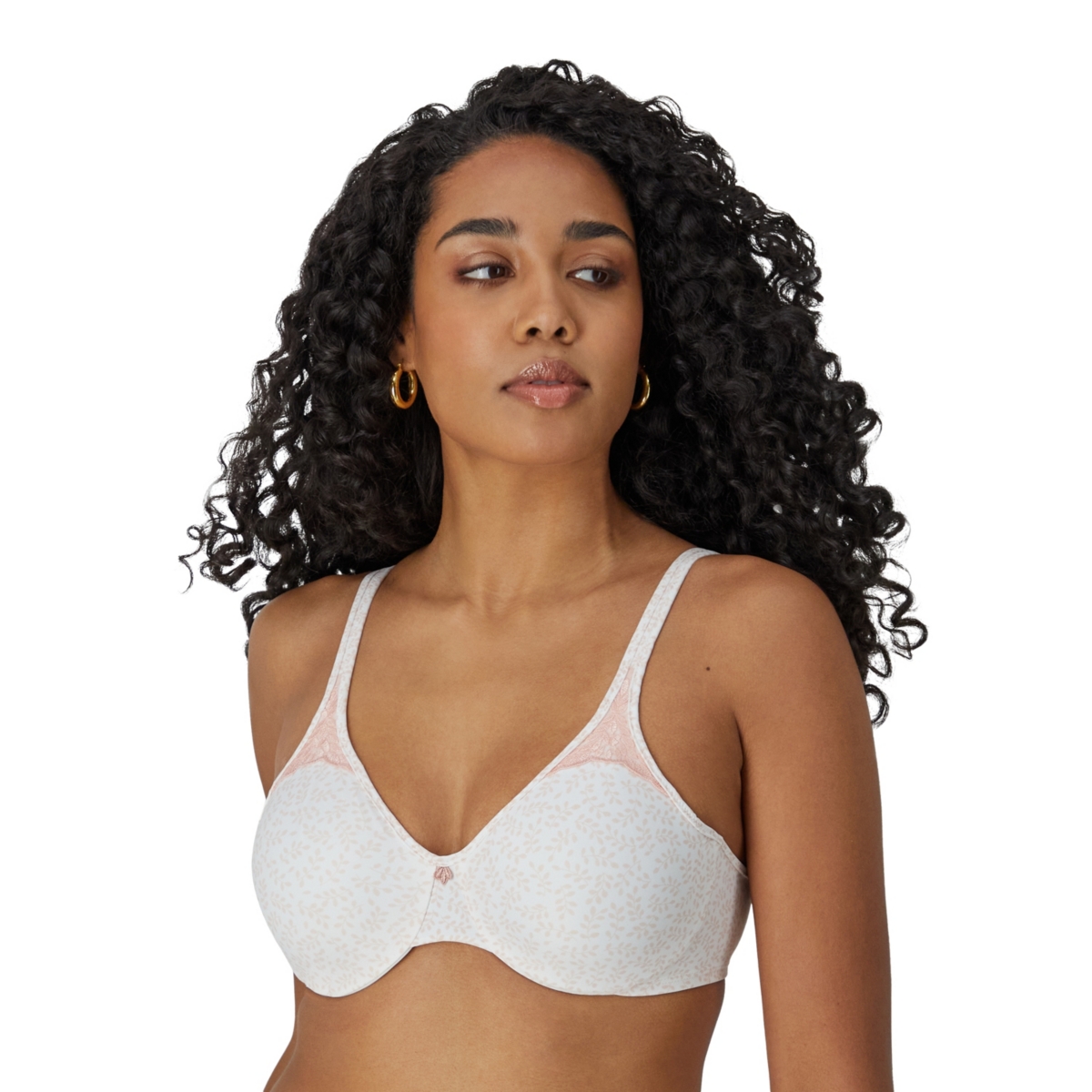 Bali Passion For Comfort Seamless Underwire Minimizer Bra 3385 In Pink