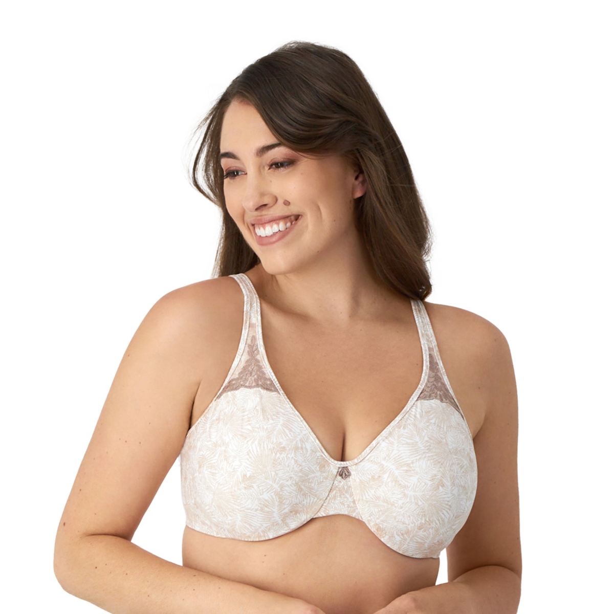 Bali Passion For Comfort Seamless Underwire Minimizer Bra 3385 In Green