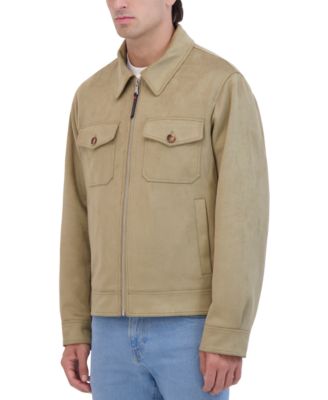 Men's Faux Suede Field Jacket