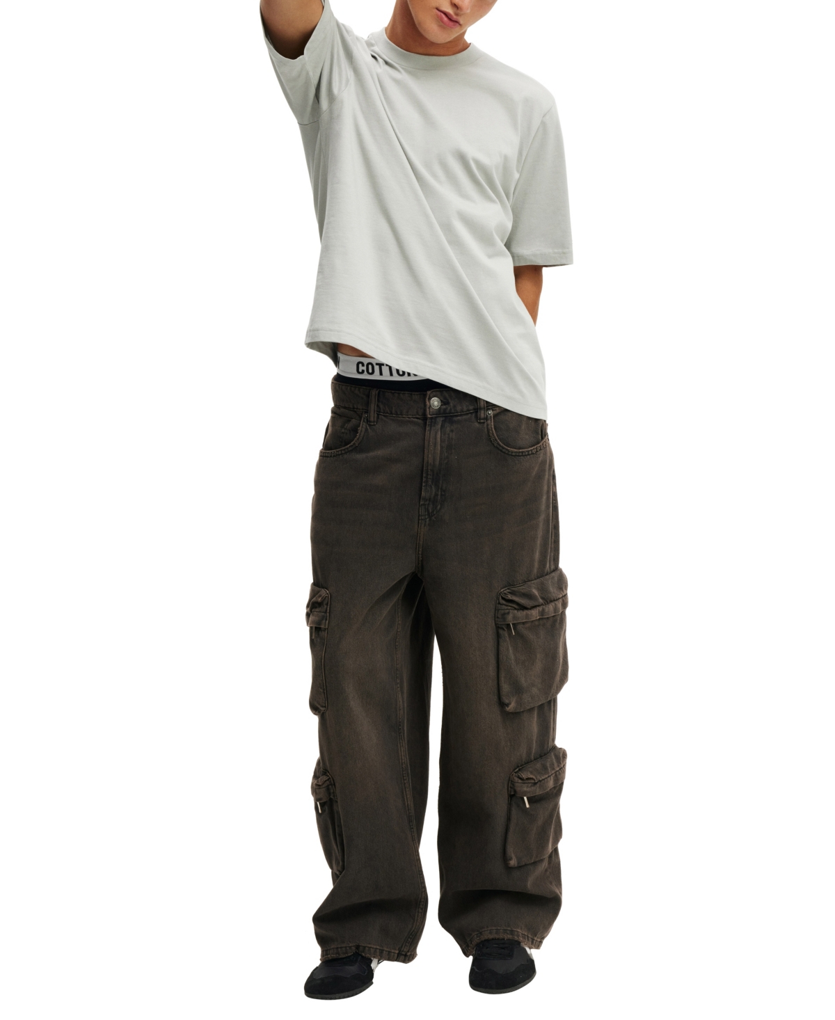 Shop Cotton On Men's Short Sleeve T-shirt In Blue Haze