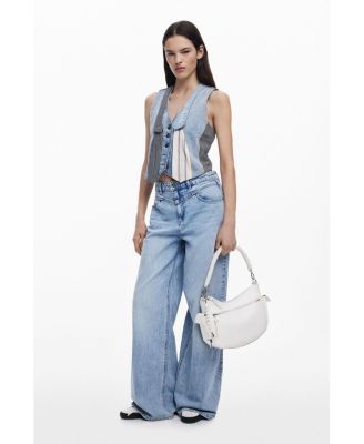 Женская овальная сумка Desigual с 3D-логотипом