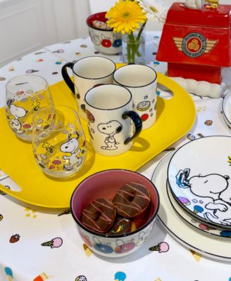 Lenox Chef Snoopy Tumblers, Set of 4 - Macy's