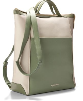 Большая сумка-рюкзак Cole Haan Grand Ambition с откидным верхом