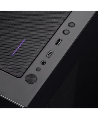 SET Liquid Cooled Gaming Desktop Computer, AMD Ryzen 7 9800X3D 4.7GHz, 32GB RAM, 2TB SSD, NVIDIA GeForce RTX 5080 16GB, Windows 11 Home, Black