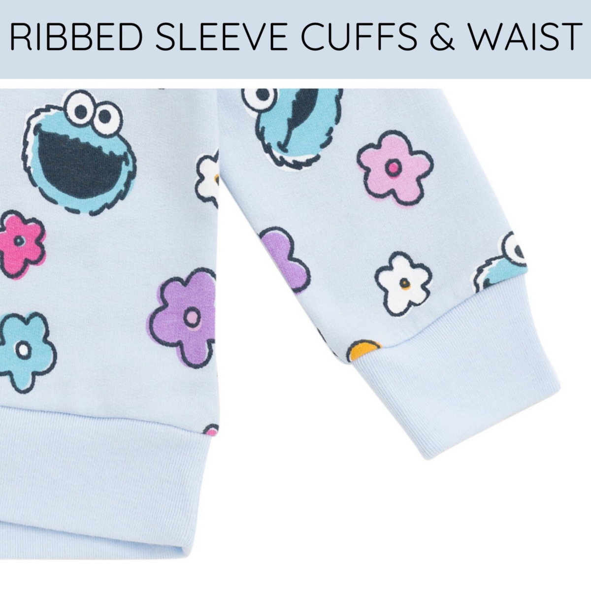Sesame Street Little Girls Sweatshirt