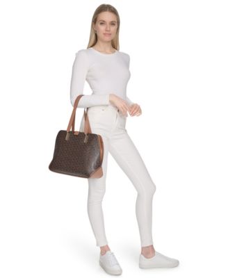 Сумка с фактурным тиснением Calvin Klein Audrey