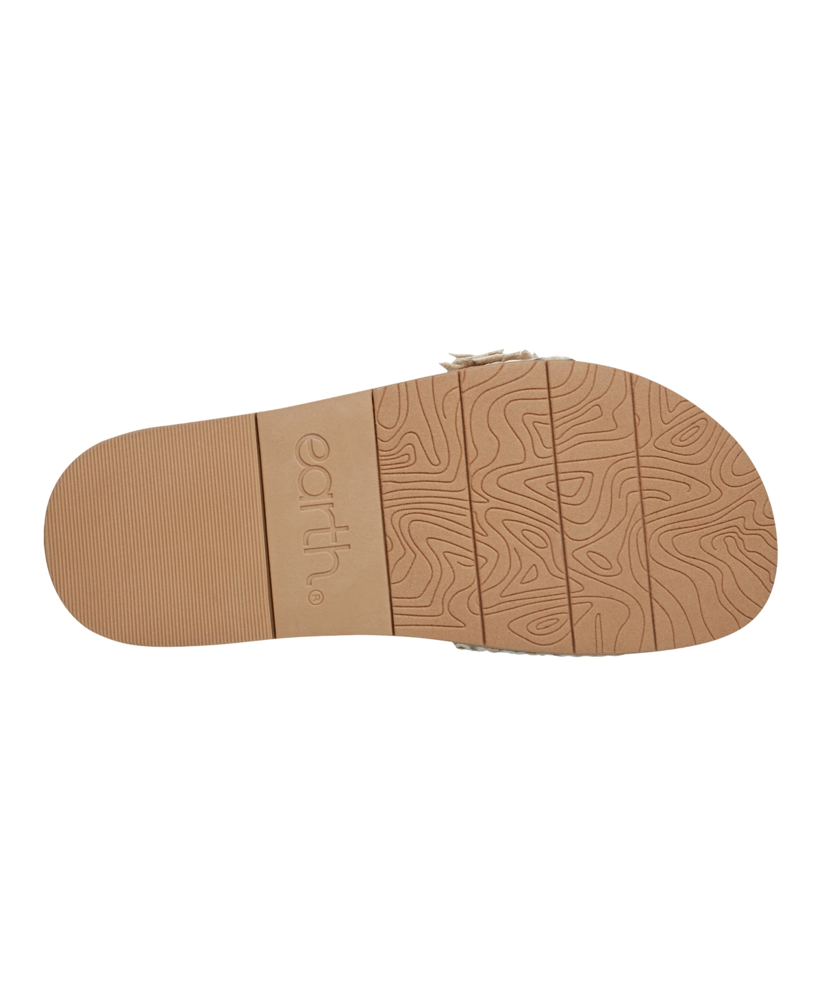 EARTH WOMEN'S FONTANE WOVEN FLAT SANDALS 