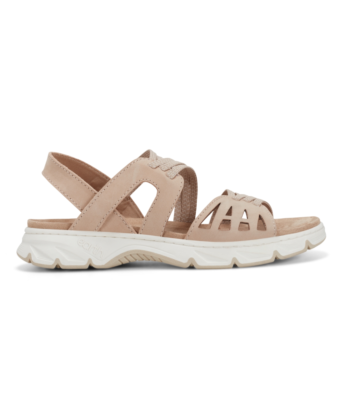 Shop Earth Women's Vernon Strappy Sporty Sandals In Light Natural