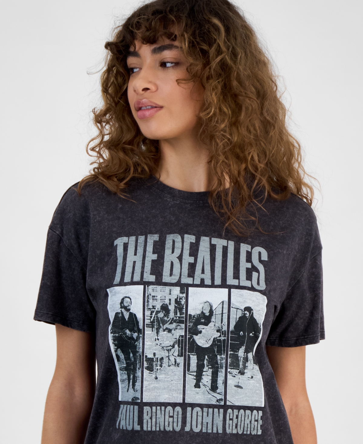 AND NOW THIS WOMEN'S SHORT-SLEEVE BEATLES T-SHIRT, EXCLUSIVELY AT MACY'S 