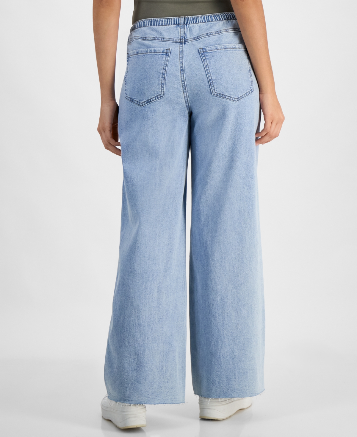 AND NOW THIS WOMEN'S DRAWSTRING WIDE-LEG JEANS, EXCLUSIVELY AT MACY'S 