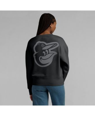 Женская черная толстовка-пуловер Baltimore Orioles Elements Flow от Fanatics