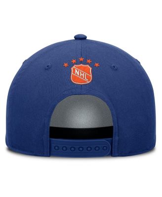 Men's Blue Edmonton Oilers Decades Collection A-Frame Rope Adjustable Hat