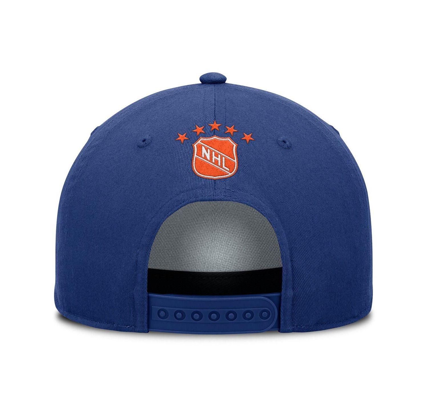 Men's Blue Edmonton Oilers Decades Collection A-Frame Rope Adjustable Hat