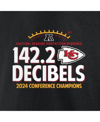 Мужская черная толстовка с капюшоном Fanatics Kansas City Chiefs 2024 AFC Champions Hometown Not Done, флисовый пуловер