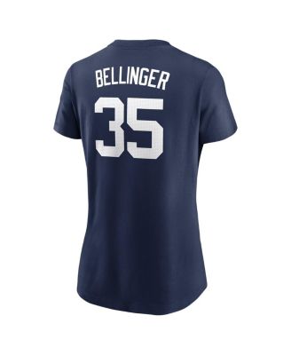 Женская футболка Nike с именем и номером Cody Bellinger Navy New York Yankees Fuse от Nike для женщин