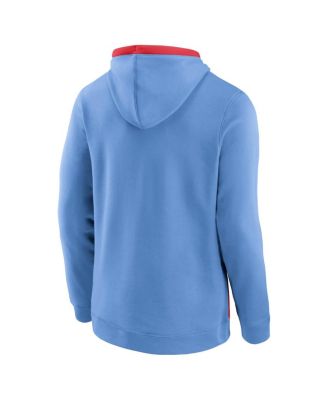 Мужская светло-голубая толстовка-пуловер Fanarama от Fanatics от St. Louis Cardinals True Classics