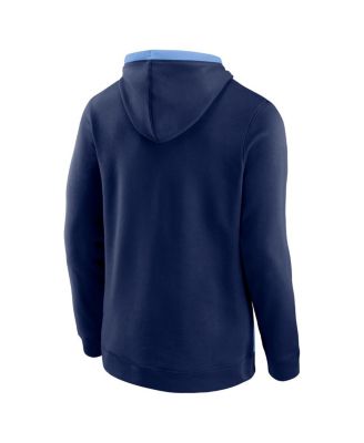 Фанатики мужская темно-Миннесота Твинс настоящей классикой Fanarama пуловер толстовка с капюшоном