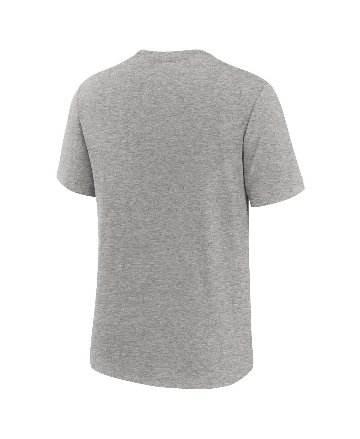 Nike Men's Heather Gray Stanford Cardinal Local Campus Time Honored Tradition Tri-blend T-shirt In Gray