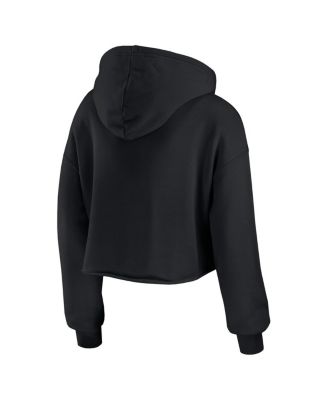 Укороченный пуловер с капюшоном Cincinnati Bengals Prime от Erin Andrews черного цвета от WEAR by Erin Andrews