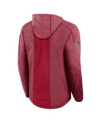 Мужская красная толстовка-пуловер Fanatics с капюшоном Montreal Canadiens Authentic Pro Rink от Fanatics