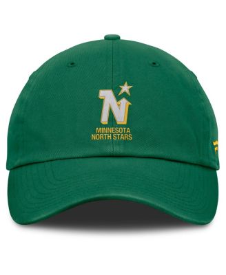 Men's Kelly Green Minnesota North Stars Decades Collection Adjustable Hat