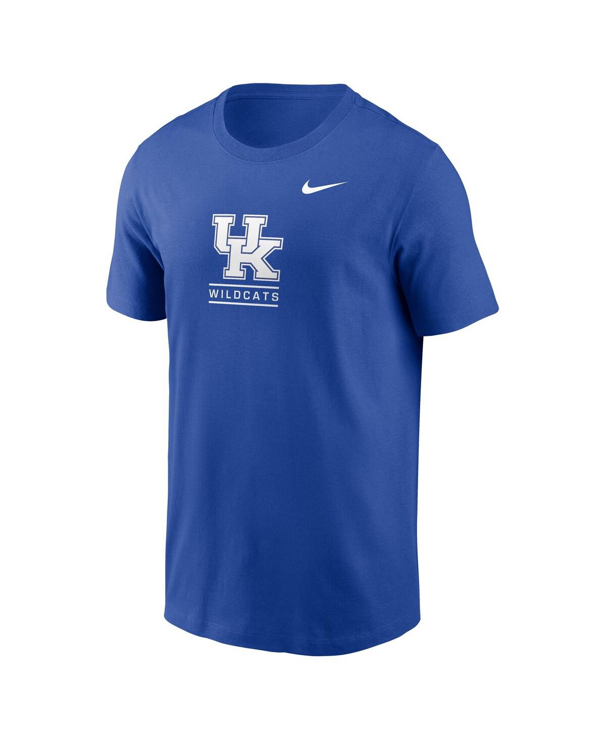 Nike Men's Royal Kentucky Wildcats T-shirt In Blue