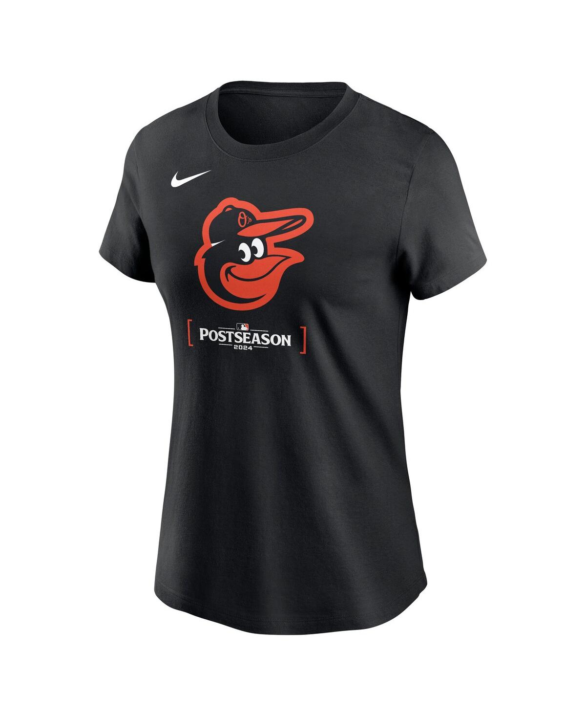 Nike Women's Black Baltimore Orioles 2024 Mlb Postseason Authentic Collection T-shirt In Black
