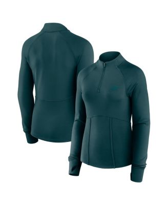 Fanatics - Women's Midnight Green Philadelphia Eagles Elements Quarter-Zip Jacket