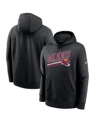 Nike - Men's Black Washington Commanders Club Fleece Pullover Hoodie