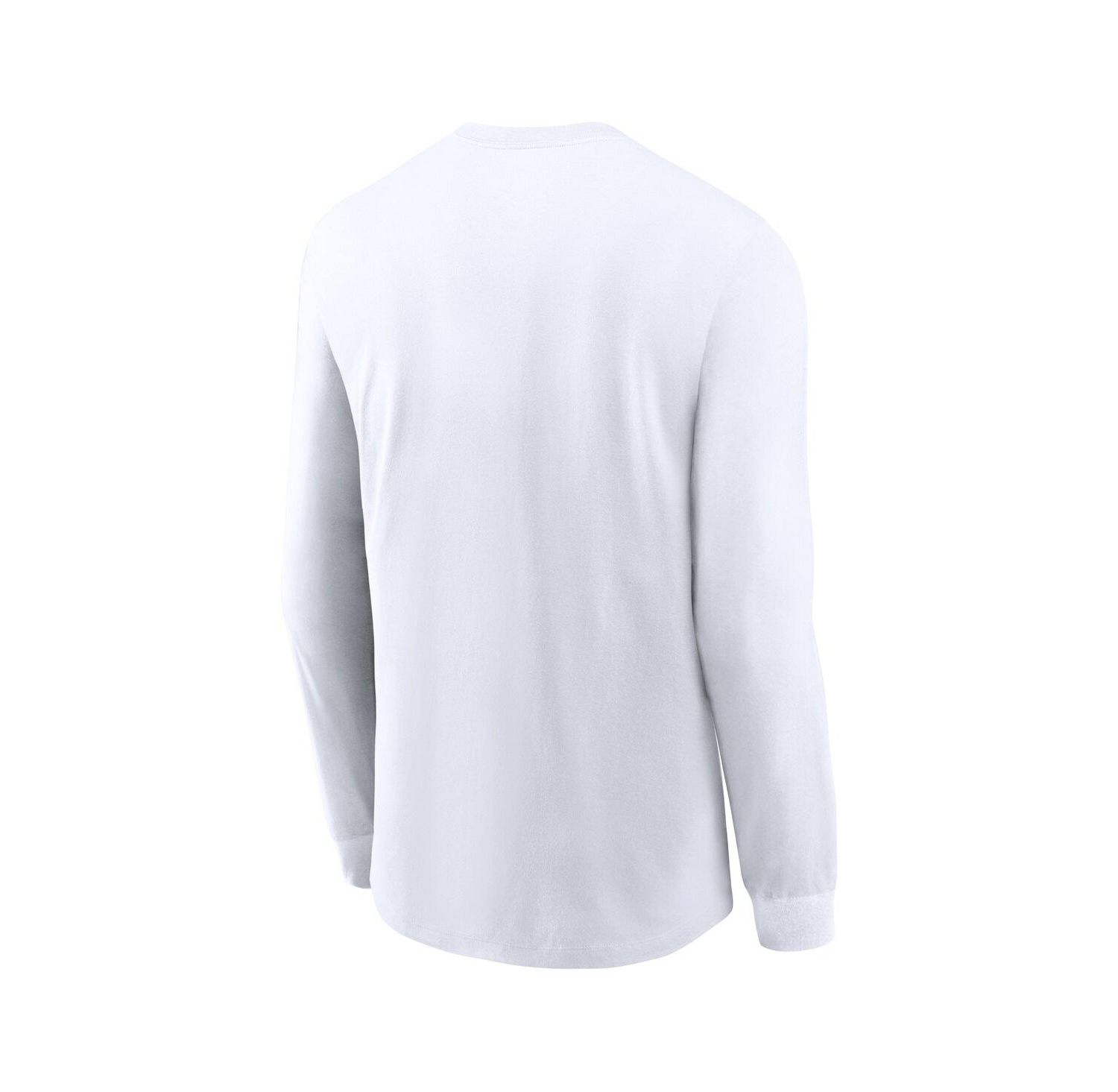 Men's White Michigan State Spartans Primetime Classic Location Long Sleeve T-Shirt