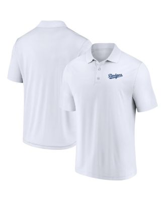 Fanatics - Men's White Los Angeles Dodgers Component Polo