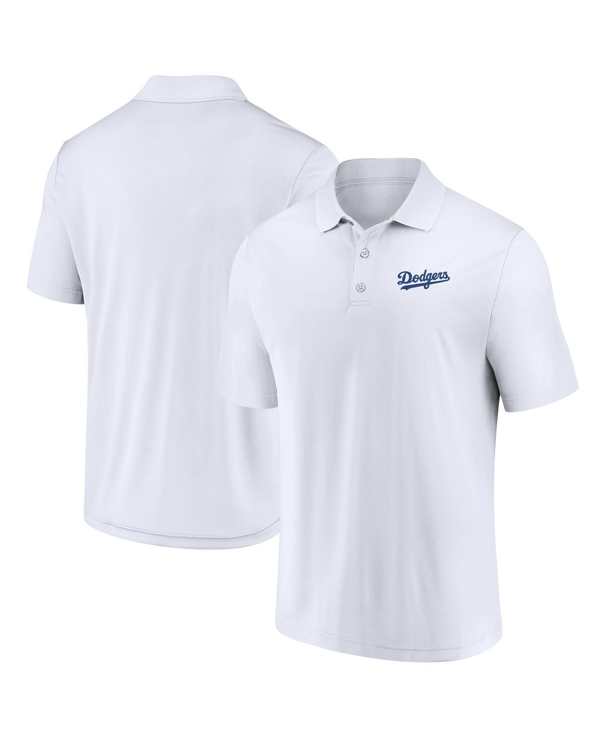 Fanatics Men's White Los Angeles Dodgers Component Polo In White